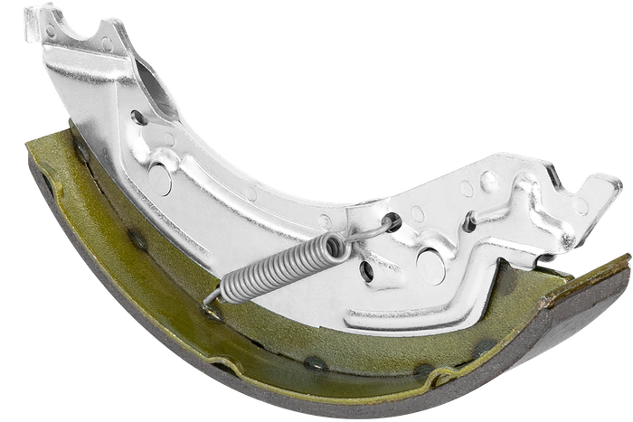 Bremsesko for KNOTT 250x40 aksler med et sett fjærer, med en strammer