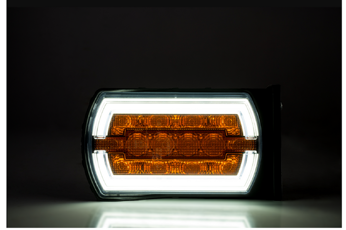 HORPOL CLEOfront LZD 2789/W1 LED-frontlykt 3 funksjoner universal