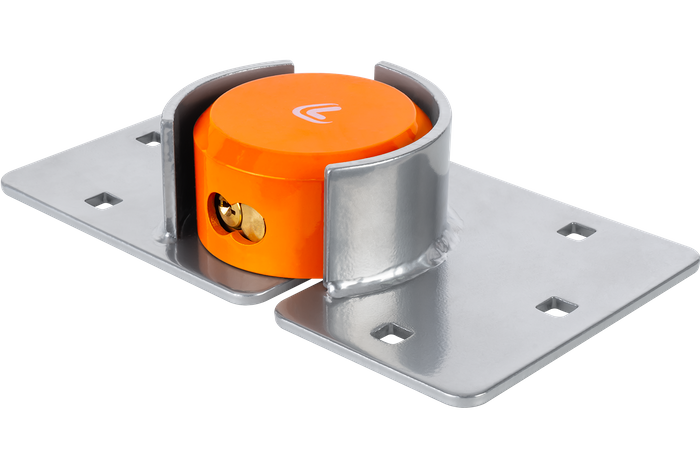 Lås for tilhenger og semitrailer ZANNA TYTAN 2 nøkler