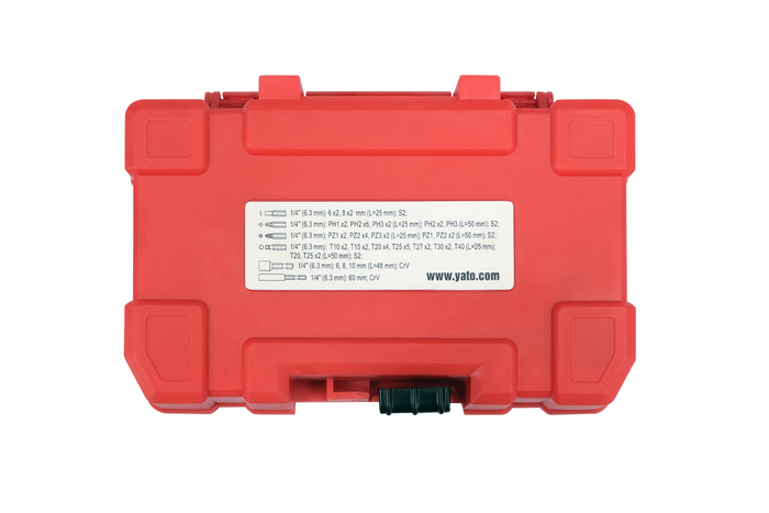 YATO YT-04617 Slagskrutrekkerbitsett 54 deler