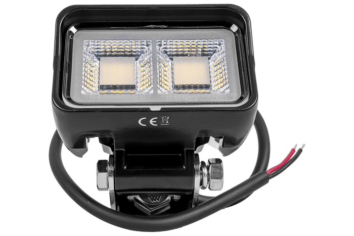 LED-arbeidslampereflektor TT TECHNOLOGY SVART TT.13440 40xLED 2630lm rektangulær