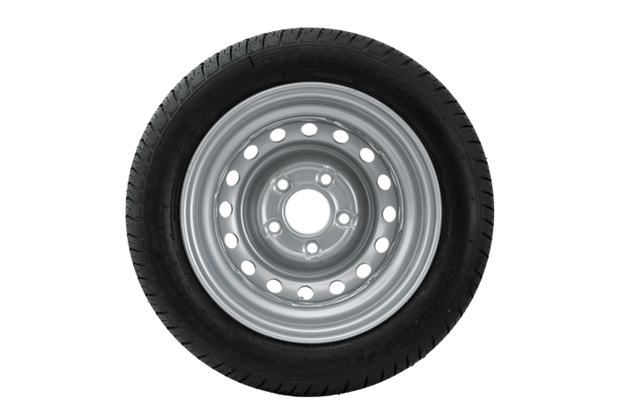 Forsterket hjul for tilhenger LINGLONG DEKK 195/50 R13C 104/101N UNITRAILER FELG 5,5Jx13"H2 5x112 ET:30