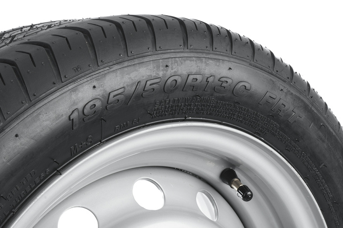 Forsterket hjul for tilhenger DEKK LINGLONG 195/50 R13C 104/101N FELG UNITRAILER 5.5Jx13"H2 5x112 ET:30