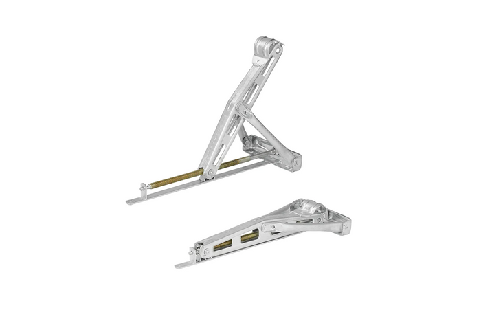 ProPlus 361506 uttrekkbar hjørnestøttestabilisator for 1100 kg tilhenger 495 mm