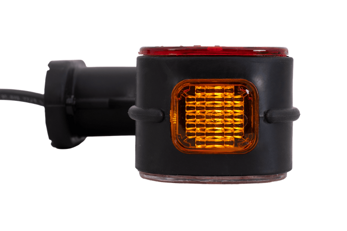 ASPÖCK SUPERPOINT II høyre markeringslampe på gummiarm