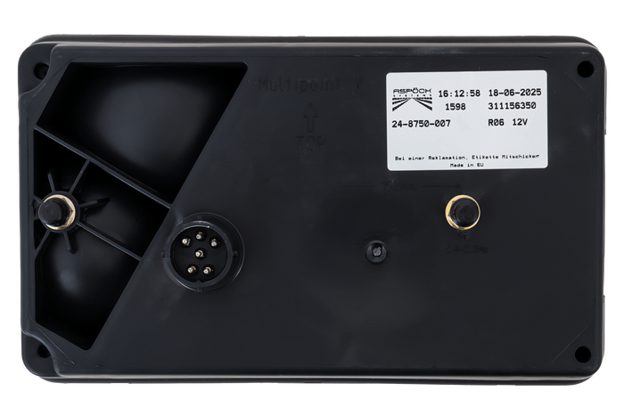 ASPÖCK Multipoint V baklykt, 7 funksjoner, høyre