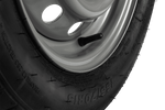 Tilhengerhjul DEKK LEAO 165/70 R13 79N FELG UNITRAILER 4Jx13"H2 4x100 ET:30