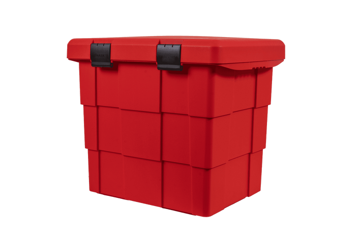 DAKEN 86014 PITBOX eske for bulkmaterialer, beholder for sand, veisalt 655x570x520mm 108,5l