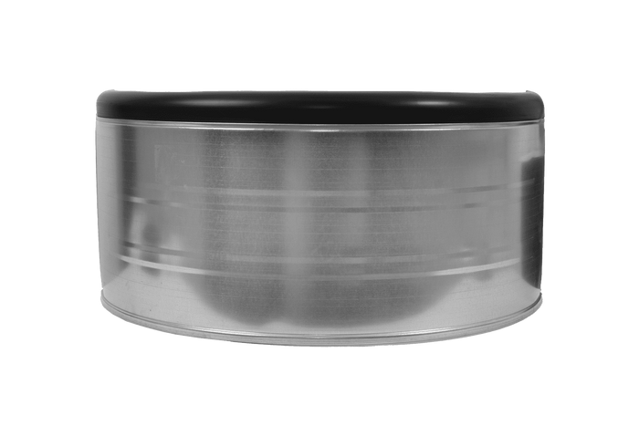 Dobbelskjerm for tilhenger 15-16" DOMAR DK7115 hjulbue 880/400mm metall med gummikant