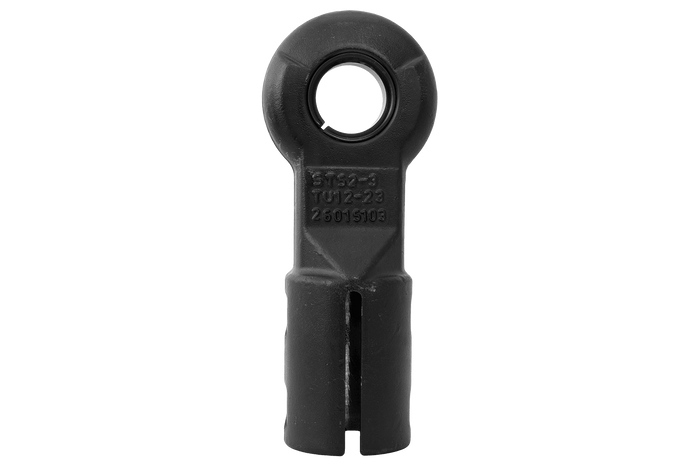 KNOTT KK6220S øyefeste for 3500 kg tilhenger med 60 mm rørformet dragstang