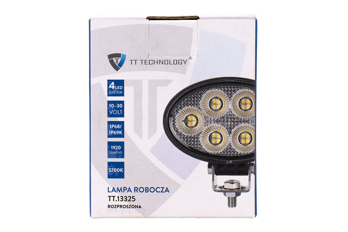 LED-arbeidslampereflektor TT TECHNOLOGY TT.13325 24xLED 1920lm oval