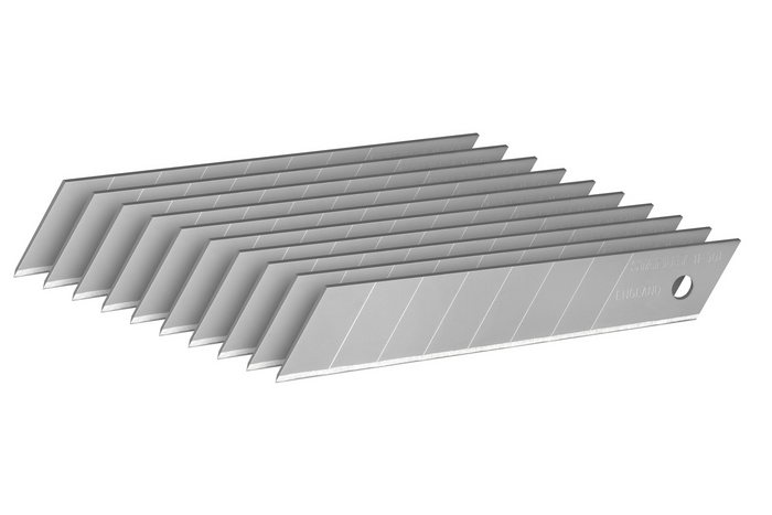 STANLEY avbrytbare knivblad 18 mm reserveknivblad 10 stk