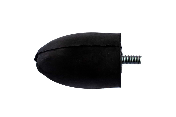 Gummistøtfanger / påskruingsstøtfanger 6,5 cm