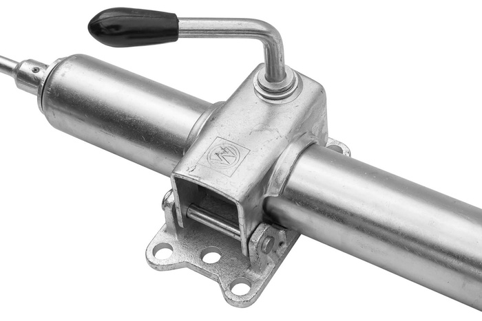 Støttehjulsklemme, støpejernsklemme 48 mm, forsterket Winterhoff