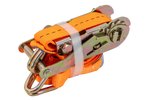 UNITRAILER 3m/25mm/1t oransje transportbånd med strammer