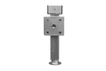 UNITRAILER D-110.000.049 uttrekkbar sveivstøtte for 1300 kg flatbed-tilhenger 410-645 mm