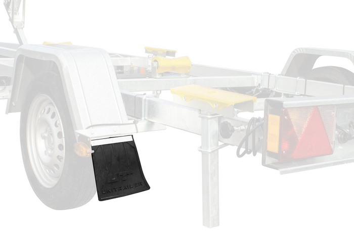 UNITRAILER gummiskjerm, skjermdeksel, 187/205mm