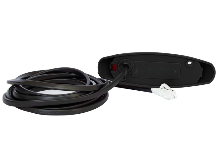 ASPÖCK FLEXIPOINT II universal markeringslampe i sort hus