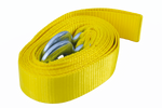 Slepetau med kroker UNITRAILER slepestropp 4,5m/50mm/5t gul
