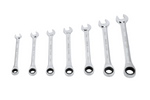 YATO YT-0208 skrallekombinasjonsnøkler 10-19mm 7 stk.