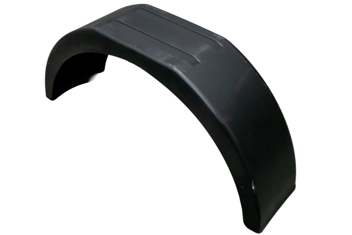 UTLET Tilhengerskjerm 13-14" DOMAR D20122 flat hjulkasse 770/200mm