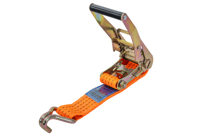 Sett med fire 3-punkts transportbelter med strammer for UNITRAILER 3m/50mm/4t bergingsbil