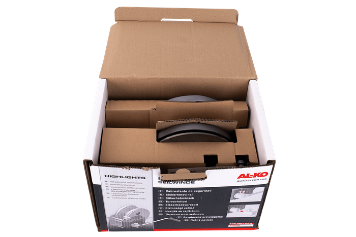 Vinsj, håndvinsj for AL-KO bergingsbilhenger 1150 kg med brems og automatisk avvikling