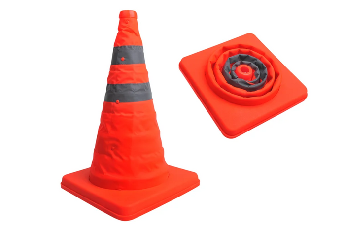 ProPlus 540320 sammenleggbar trafikkjegle varselkjegle 41 cm