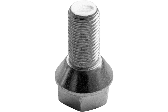 Sett med 8 koniske skruer med flens for ubremset aksel opp til 750 kg