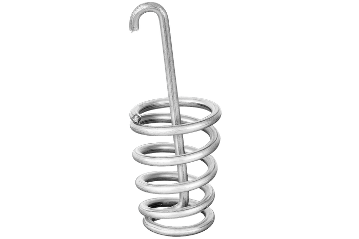 Bremsesko for KNOTT 250x40 aksler med et sett fjærer, med en strammer