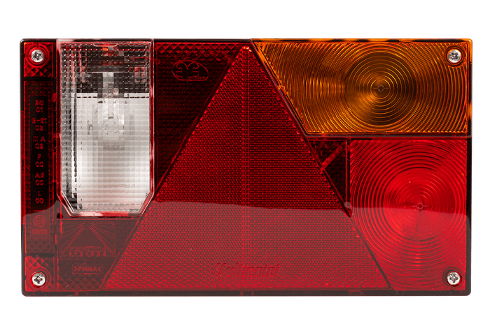 ASPÖCK Multipoint I baklykt, 6 funksjoner, høyre