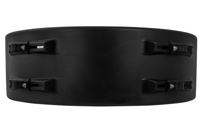 Skvettskjerm for tilhenger 19,5-22,5" DOMAR DK3075 hjulbue 1250/430 mm med monteringsbraketter