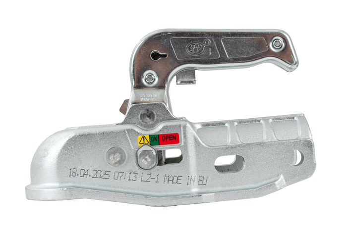 STEELPRESS BC-3000C-00-00 kulekobling for 3000 kg tilhenger med 50 mm rørdrag, støpejern