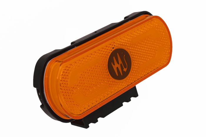WAŚ W240 1598 LED-markeringslampe, oransje, universal, med holder