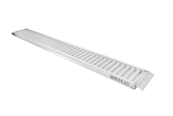 Aluminium 2,5 meter rampe, 3000 kg