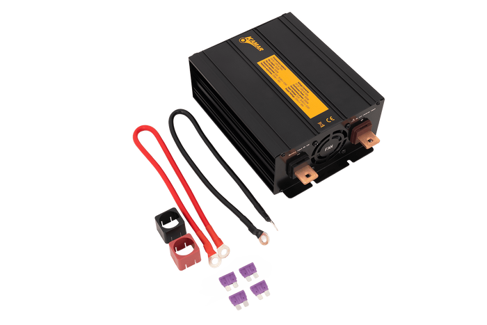 Spenningsomformer 12V/230V (1000/2000W) KAMAR E1926