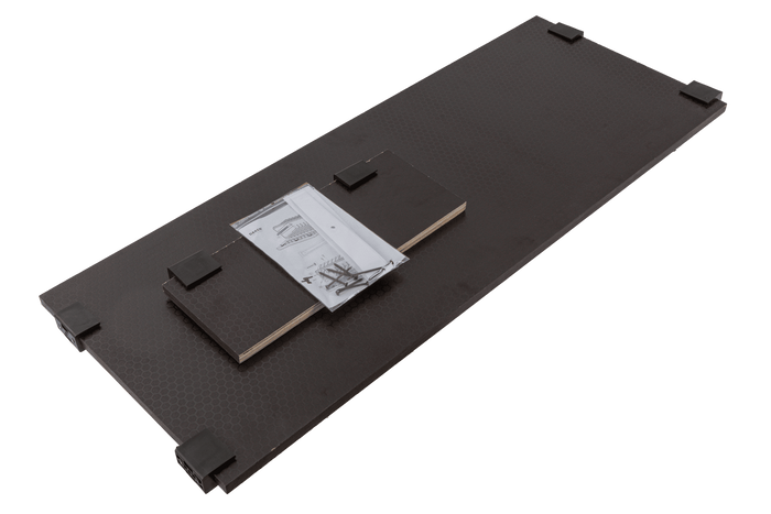 Sett med to hyller til DAKEN ARKA 81209 verktøykasse, rom 1125x445mm og 445x180mm