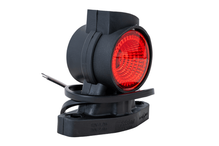 FRISTOM FT-140A LED høyre markeringslampe på gummiarm
