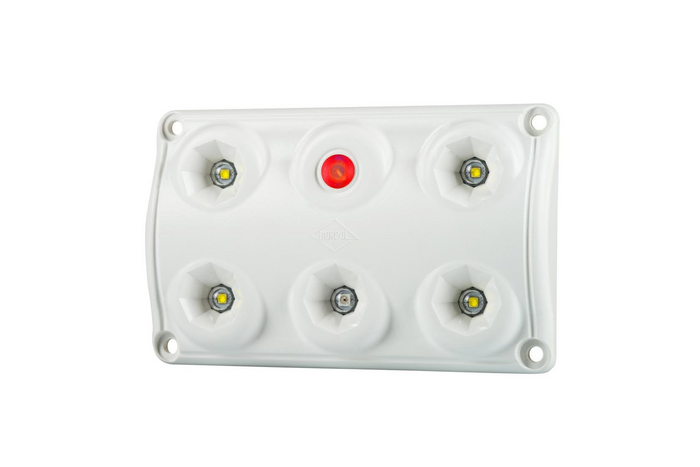 HORPOL LWD2157 LED 900lm innvendig billampe med bryter og rød diode