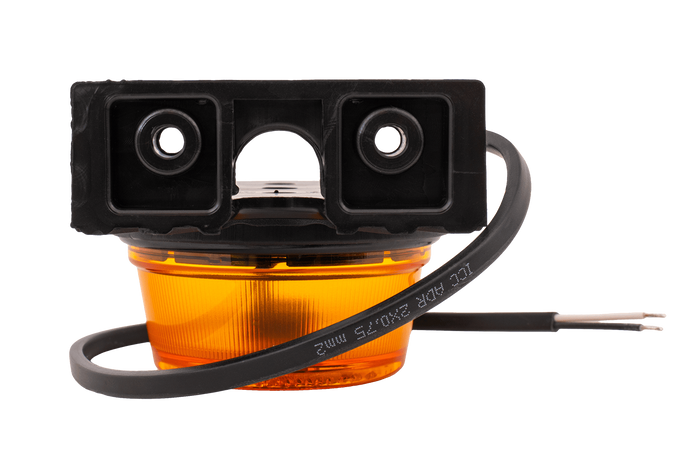 FRISTOM FT-059 LED oransje universalmarkeringslykt med vinkelfeste