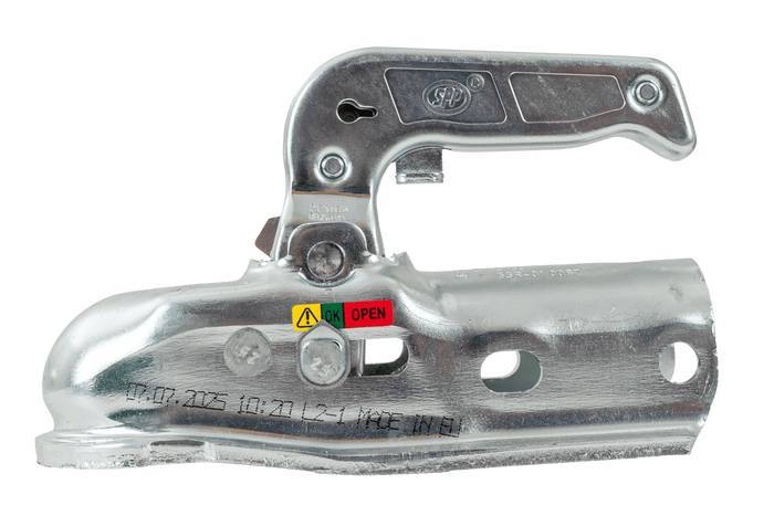 STEELPRESS BC-3000.1D-00-00+Z2 kulekobling for 3000 kg tilhenger med 35-50 mm rørformet dragstang