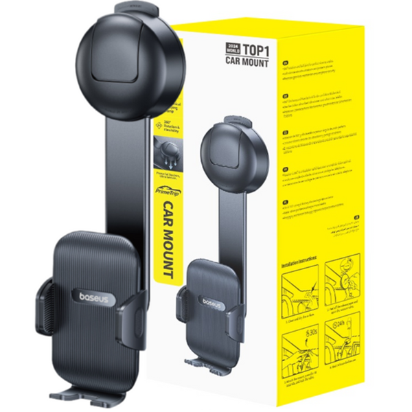 BASEUS PrimeTrip C03 Air biltelefonholder for dashbord med sugekopp