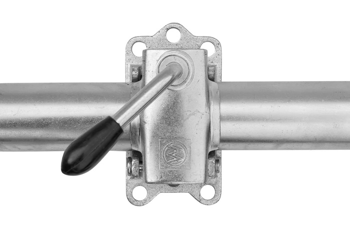 Støttehjulsklemme, støpejernsklemme 48 mm, forsterket Winterhoff