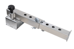 UNITRAILER JL1 uttrekkbar sveivstøtte for 1500 kg flatbed-tilhenger 346-576 mm
