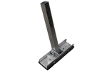 UTLØPSUNITILHENGER flat sidestøtte, lengde 30 cm, høyde 40 cm, for båthenger, GRÅ