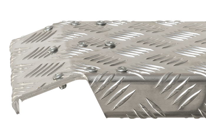 Aluminium Unitrailer UNI L1250 ALU ramper - et sett med 2