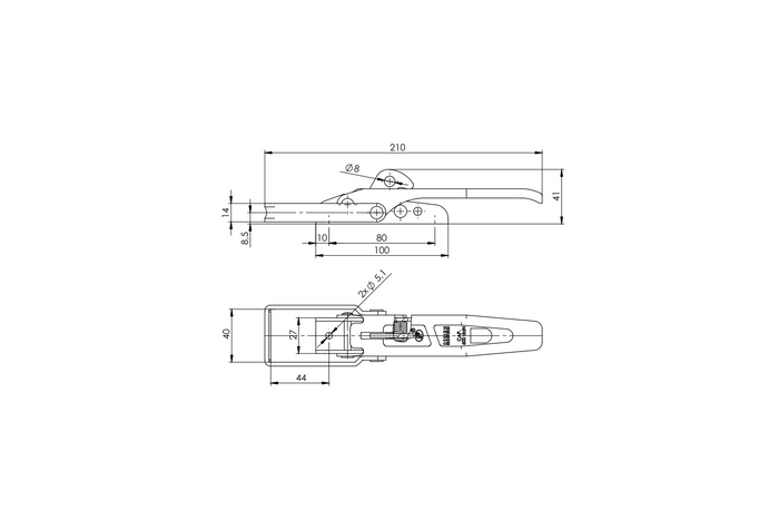 STEELPRESS ZB-01A tilhengerkrok