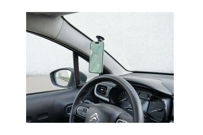 Magnetisk LAMP Magneto Stick-telefonholder med selvklebende base