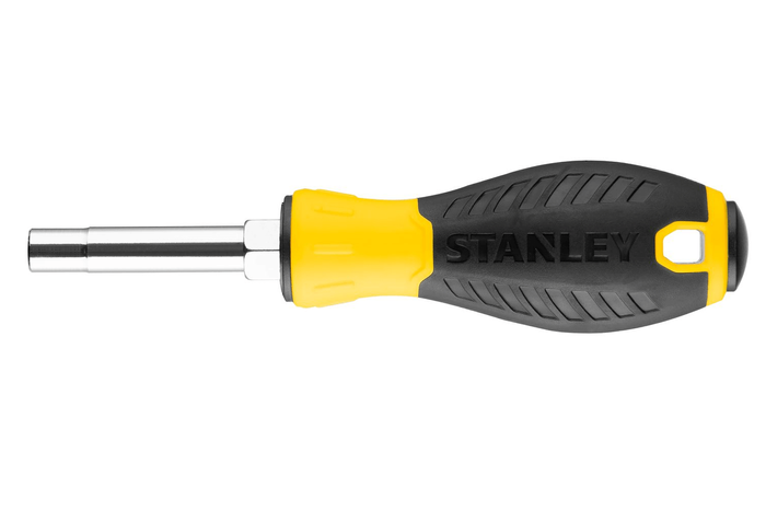 STANLEY 6-veis skrutrekker 3 bits / 6 spisser