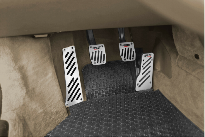 Fotstøtte LAMP aluminiumsforhøyer med sklisikker gummi